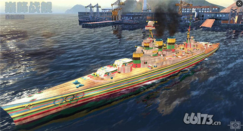 《巅峰战舰》8月最新推出战舰特别奥运涂装!
